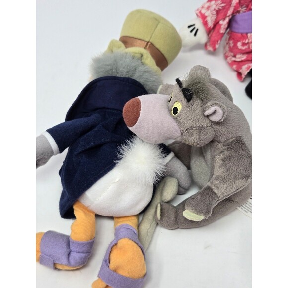 VINTAGE DISNEY STORE MINI BEAN BAG PLUSH STUFFED ANIMAL COLLECTIBLE LOT 8 TOYS - Picture 8 of 12